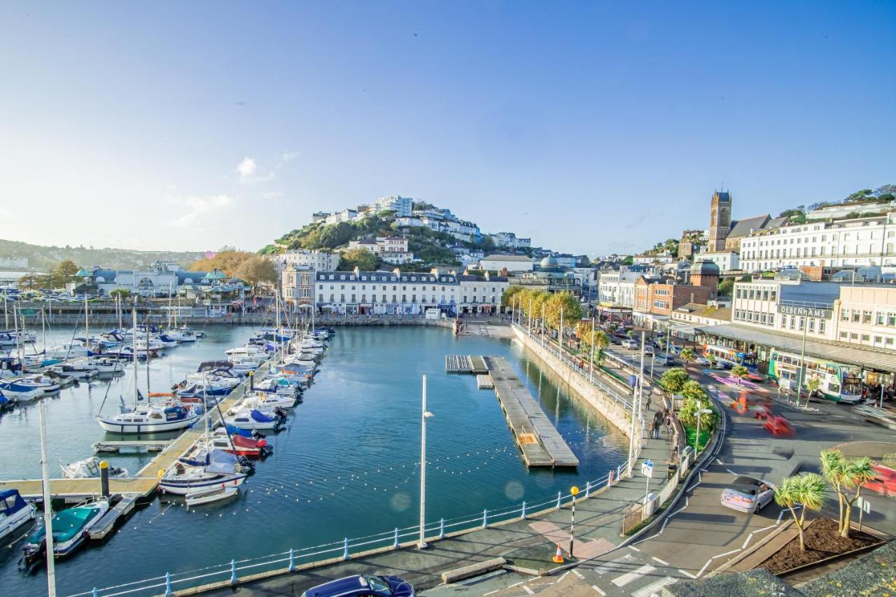 Luxury Boutique Harbour Apartments - Heart Of Torquay - Near Babbacoombe & Beach المظهر الخارجي الصورة